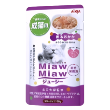 Aixia Pouch  Miaw Miaw Juicy Dried Bonito 60g